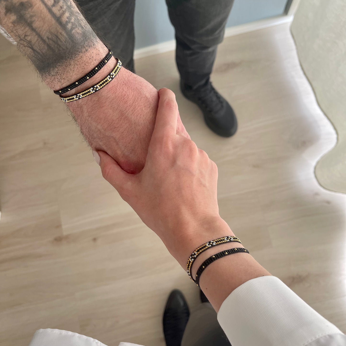 Set Brățări Cuplu Romeo și Julieta