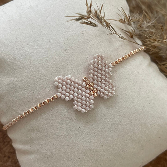 Brățară Fluture Roz