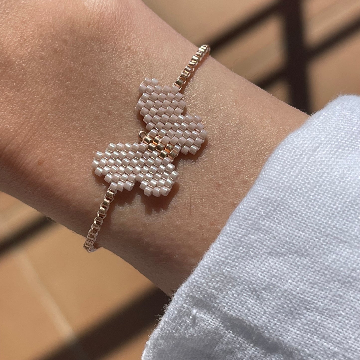 Brățară Fluture Roz