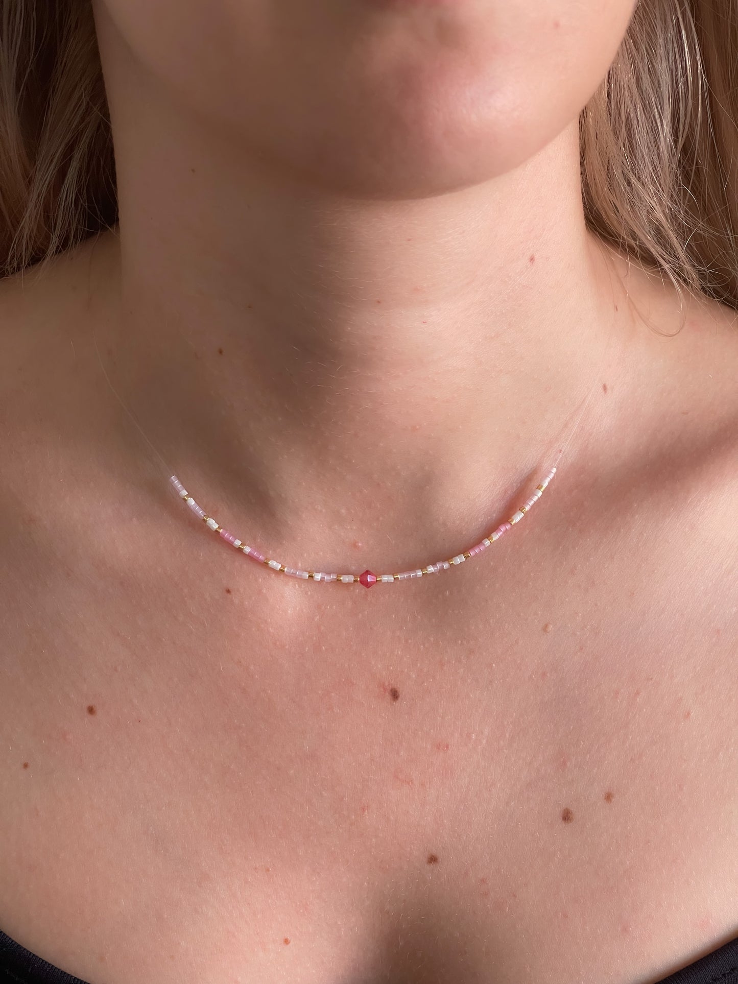 Colier Harmony Pink
