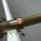 Inel Cinnamon and Gold - 6 rânduri, lățime 8 mm