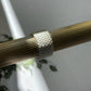 Inel White Matte - 8 rânduri, lățime 11 mm